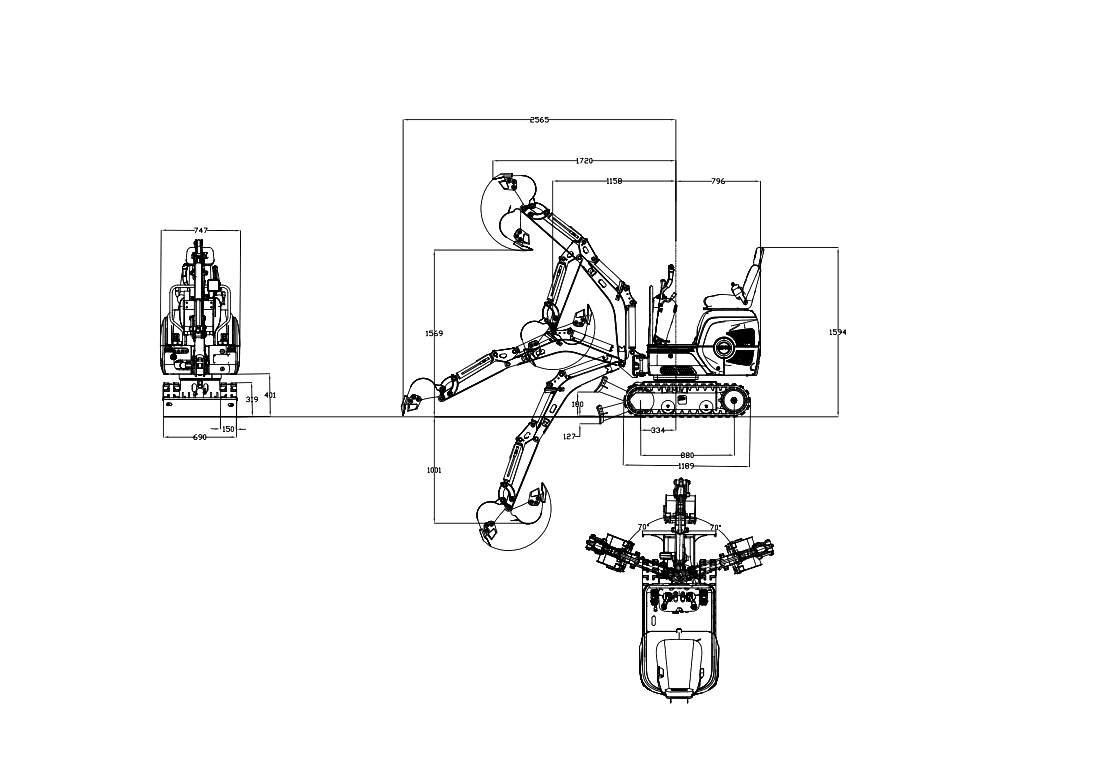 R06 ECO Mini Excavator